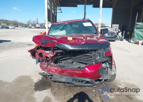 2021 Chevrolet Silverado 1500 4Wd Short Bed Rst из США, поврежденный, VIN 3GCUYEET4MG415611